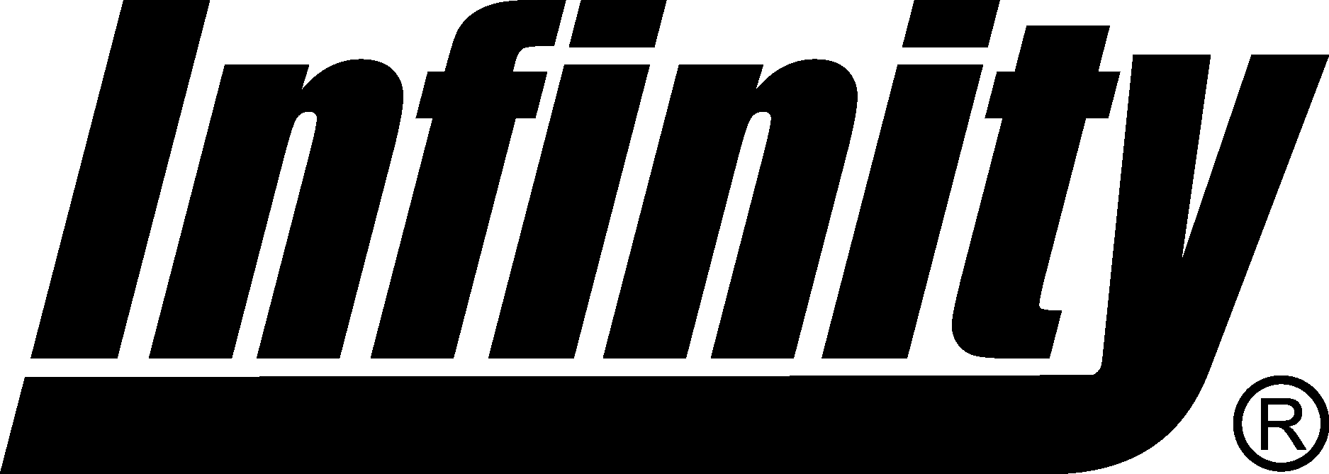 Infinity Black Logo Vector Logo
